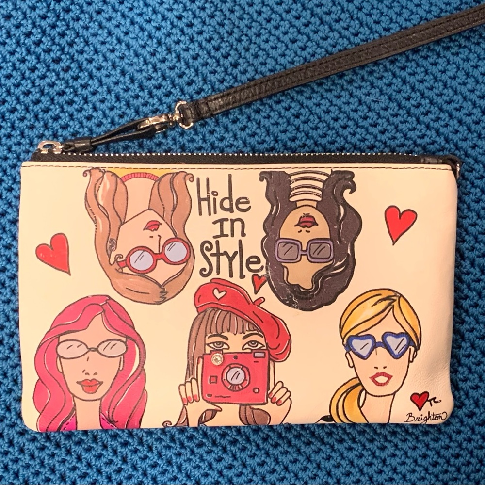 Brighton wristlet/wallet. Hide in Style